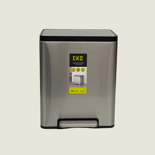Eko Step Bin 20L- Stainless Steel
