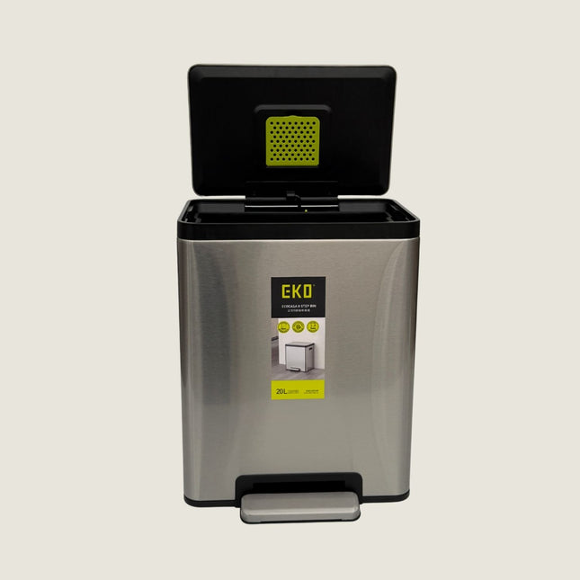 Eko Step Bin 20L- Stainless Steel