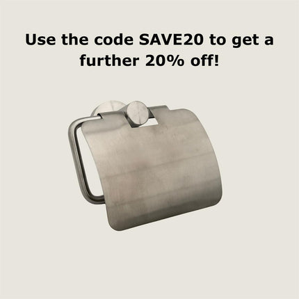 Toilet Paper Holder - Brushed Stainless Steel