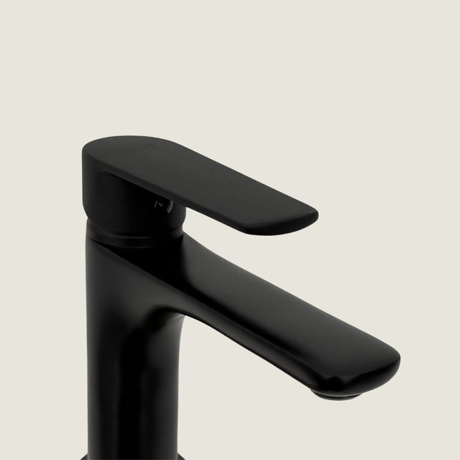 Basin Mixer Tap - Matte Black Stainless Steel