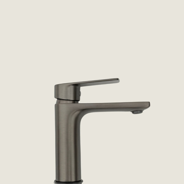 Gun Metal Basin Mixer Tap
