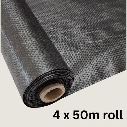 Weed Mat – 0.8 x 50m rolls, Heavy-Duty UV Resistant PE, 100gsm