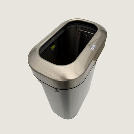Eko Top Open Bin 60L- Stainless Steel