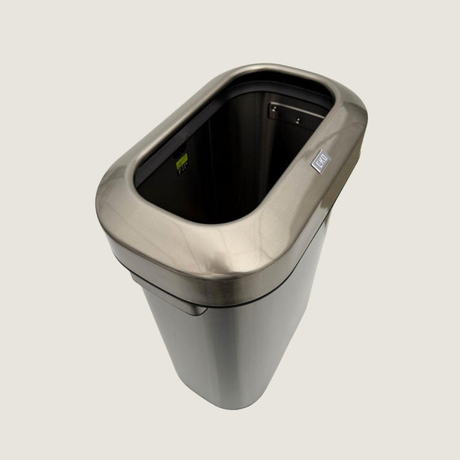 Eko Top Open Bin 60L- Stainless Steel