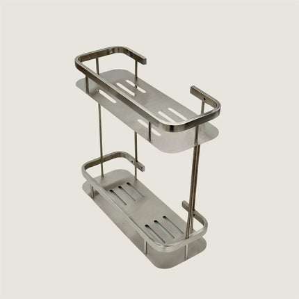 Wall Mounted Shower Bathroom Caddy - Matte Black