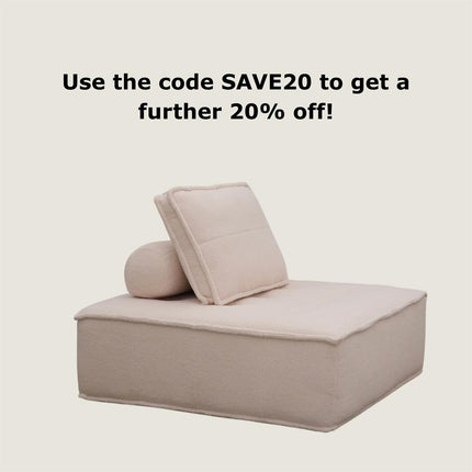 Modular Square Sofa - Beige