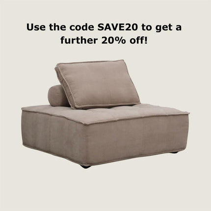 Modular Square Sofa - Beige