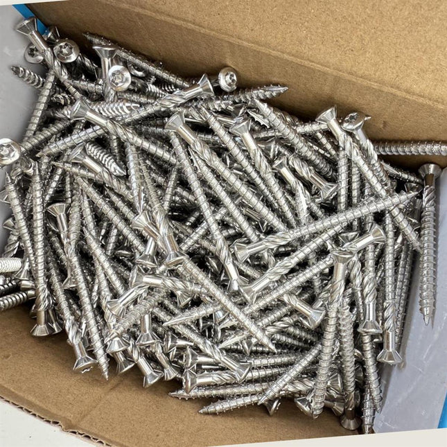 Decking Screws 65mm 304 Torx 500pcs - Oval Head