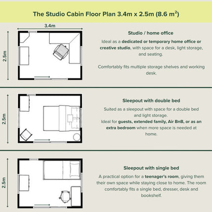 WH-02 | The Studio Cabin 8.65m²