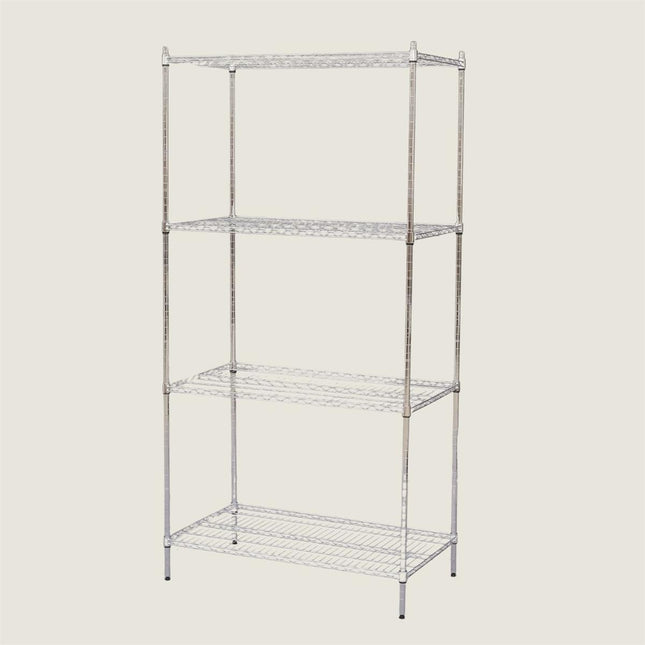 Chrome Shelves - 4 Tier
