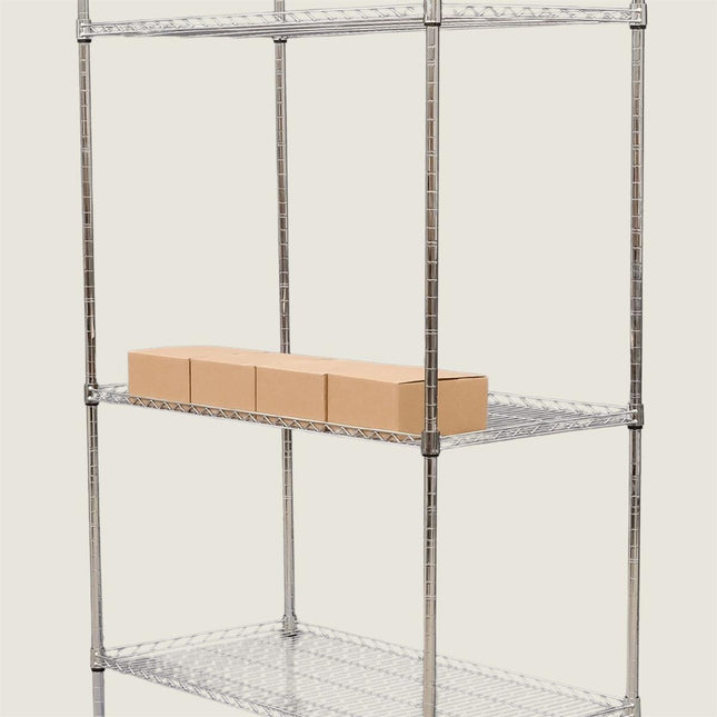 Chrome Shelves - 4 Tier