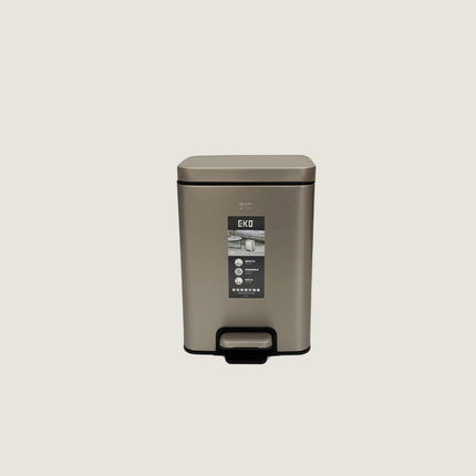 Eko Step Bin With Lid 6L