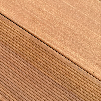 Bangkirai (Yellow Balau) Solid Decking Timber 25 mm x 140mm