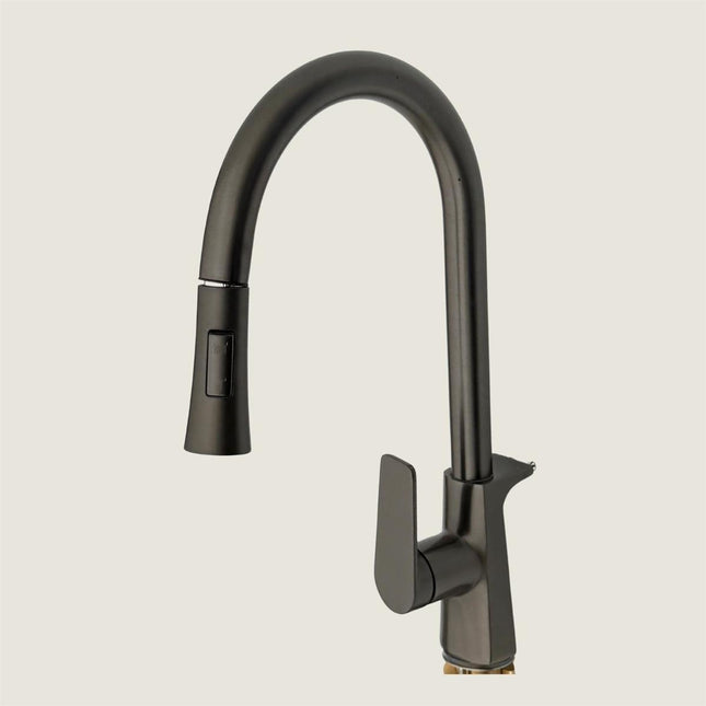 Kitchen Laundry Pull Out Swivel Mixer Faucet