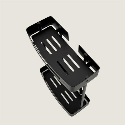 Wall Mounted Shower Bathroom Caddy - Matte Black