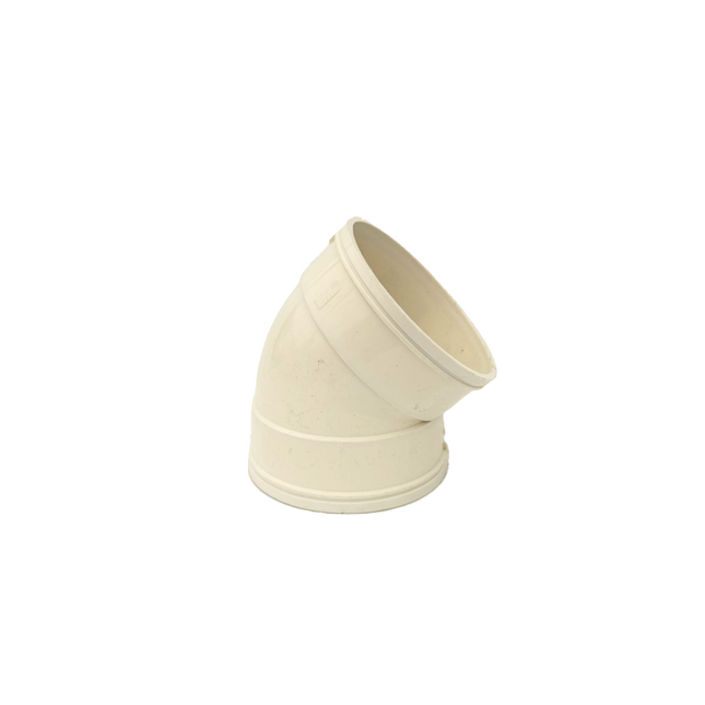 150mm Plain Bend 45° PVC DWV Pipe Fitting