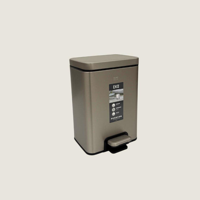 Eko Step Bin With Lid 6L